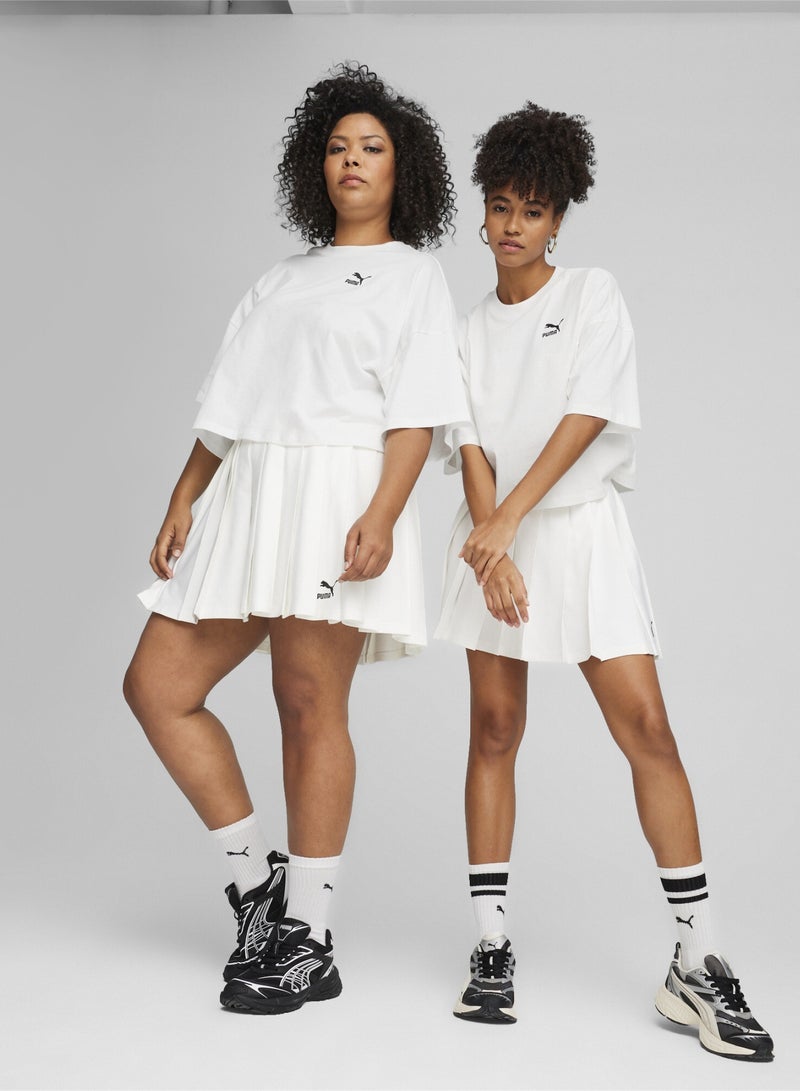 PUMA BETTER CLASSICS Womens White T-Shirt - Image 1